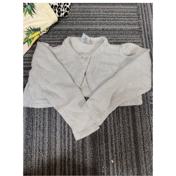 Girls Size 4 Clothing Bundle – 9-Piece Lot Sweaters Pants Dress Faux Fur Vest – - Picture 7 of 12